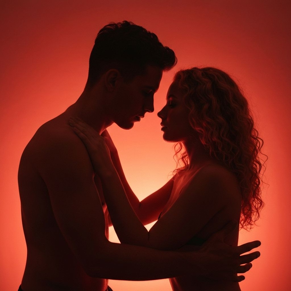 Sensual massage ambiance